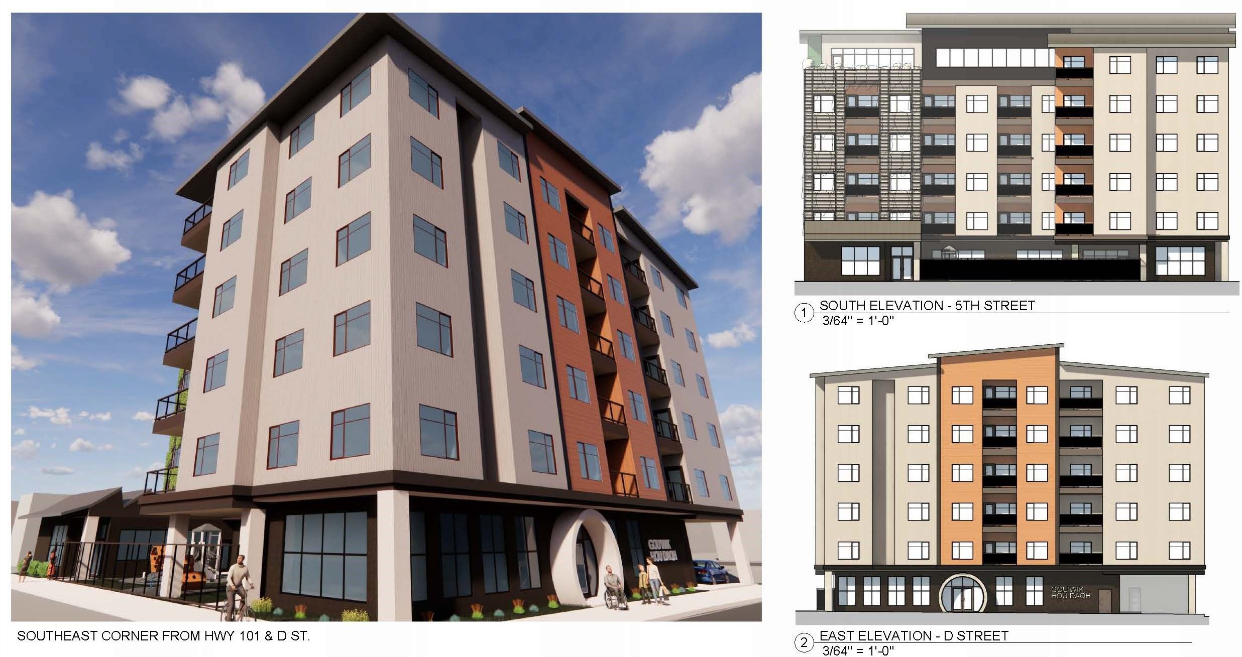 Gou'wik Hou Daqh Mutifamily Housing Project 5th and D St